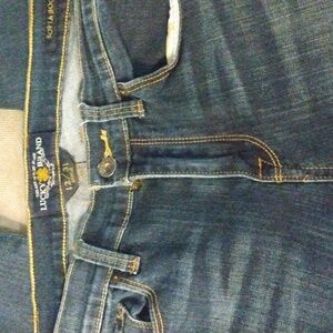 Lucky brand size 12/31 Sofia Boot cut dark wash jeans  EUC